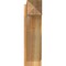 Ekena Millwork Traditional Rough Sawn Arts and Crafts Outlooker, Western Red Cedar, 8"W x 28"D x 28"H OUT08X28X28TRA03RWR - alternate 2